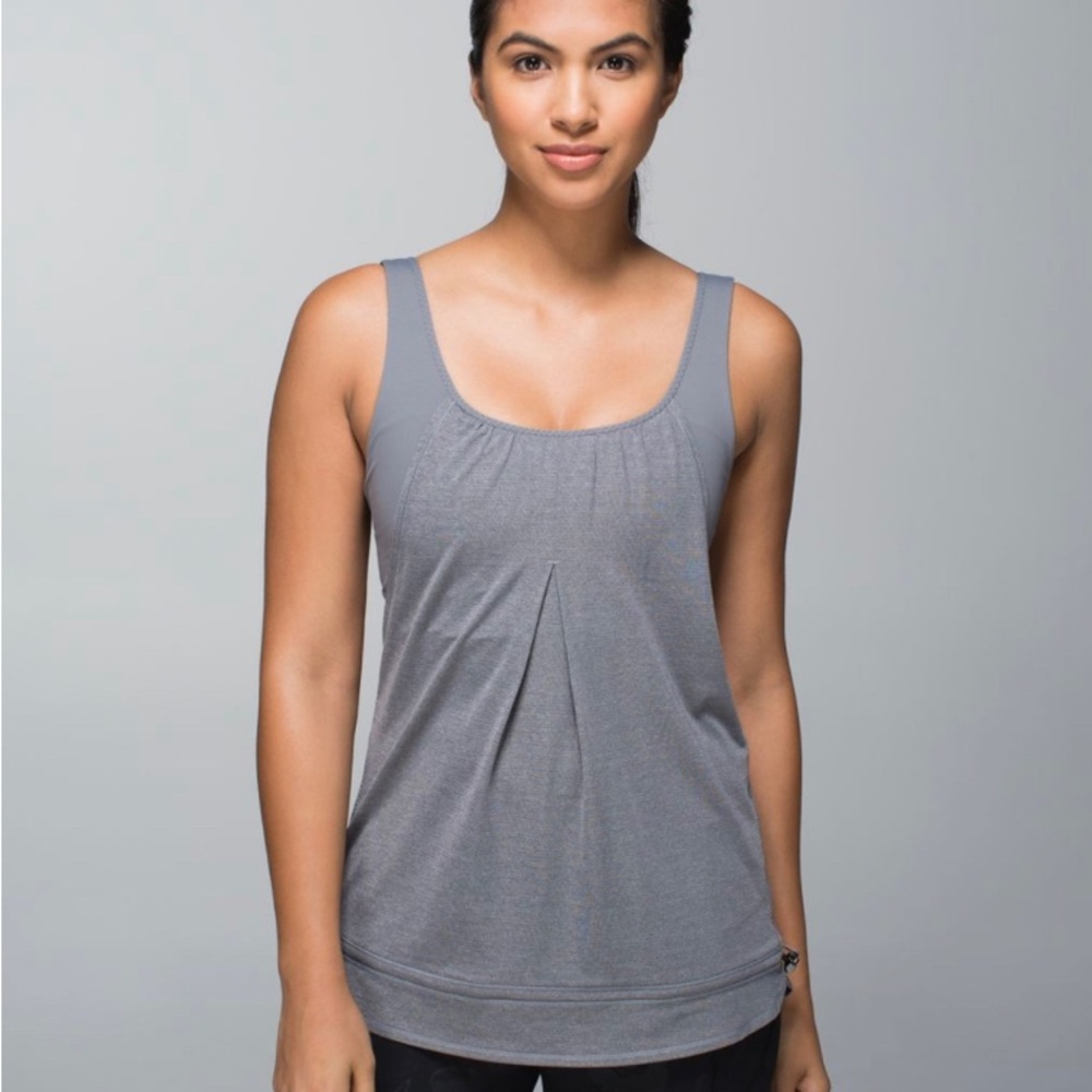 Lululemon Run Times Tank
Heathered Slate / Slate 4